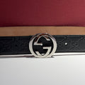Gucci Black Belt