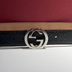 Gucci Black Belt