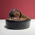 Gucci Black Belt