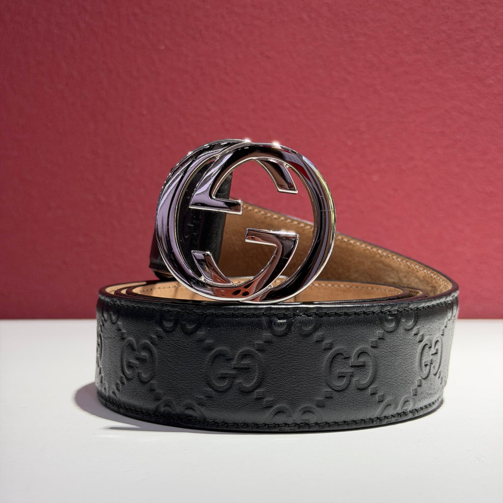 Gucci Black Belt