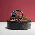 Gucci Black Belt