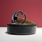 Gucci Black Belt