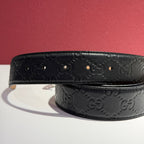 Gucci Black Belt