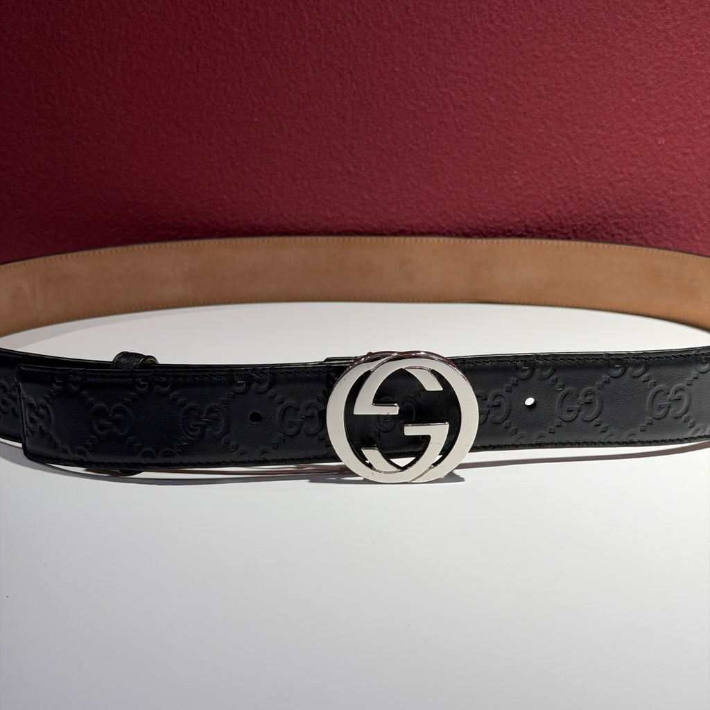 Gucci Black Belt