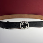 Gucci Black Belt