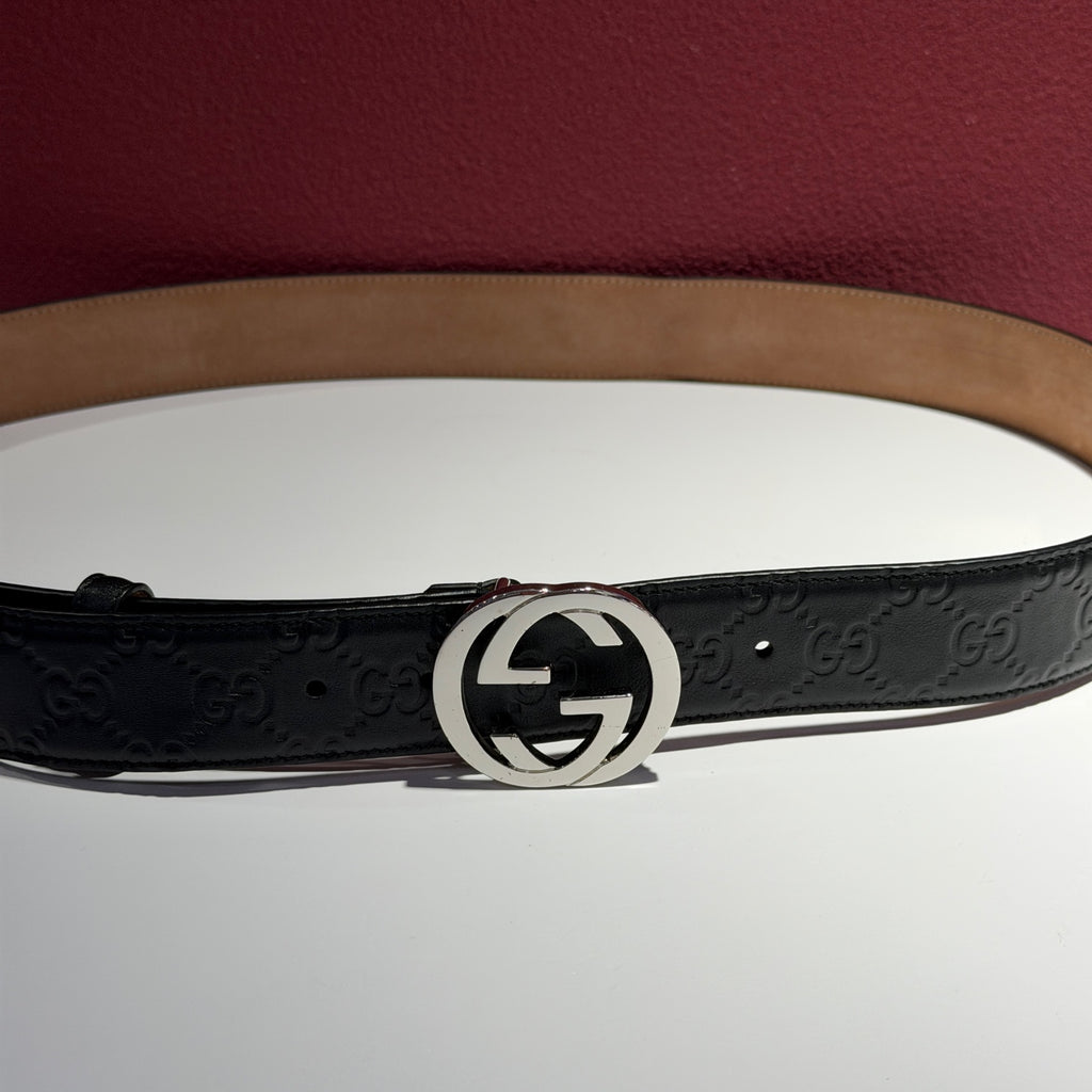 Gucci Black Belt