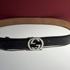 Gucci Black Belt