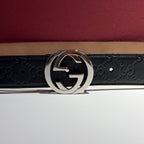 Gucci Black Belt