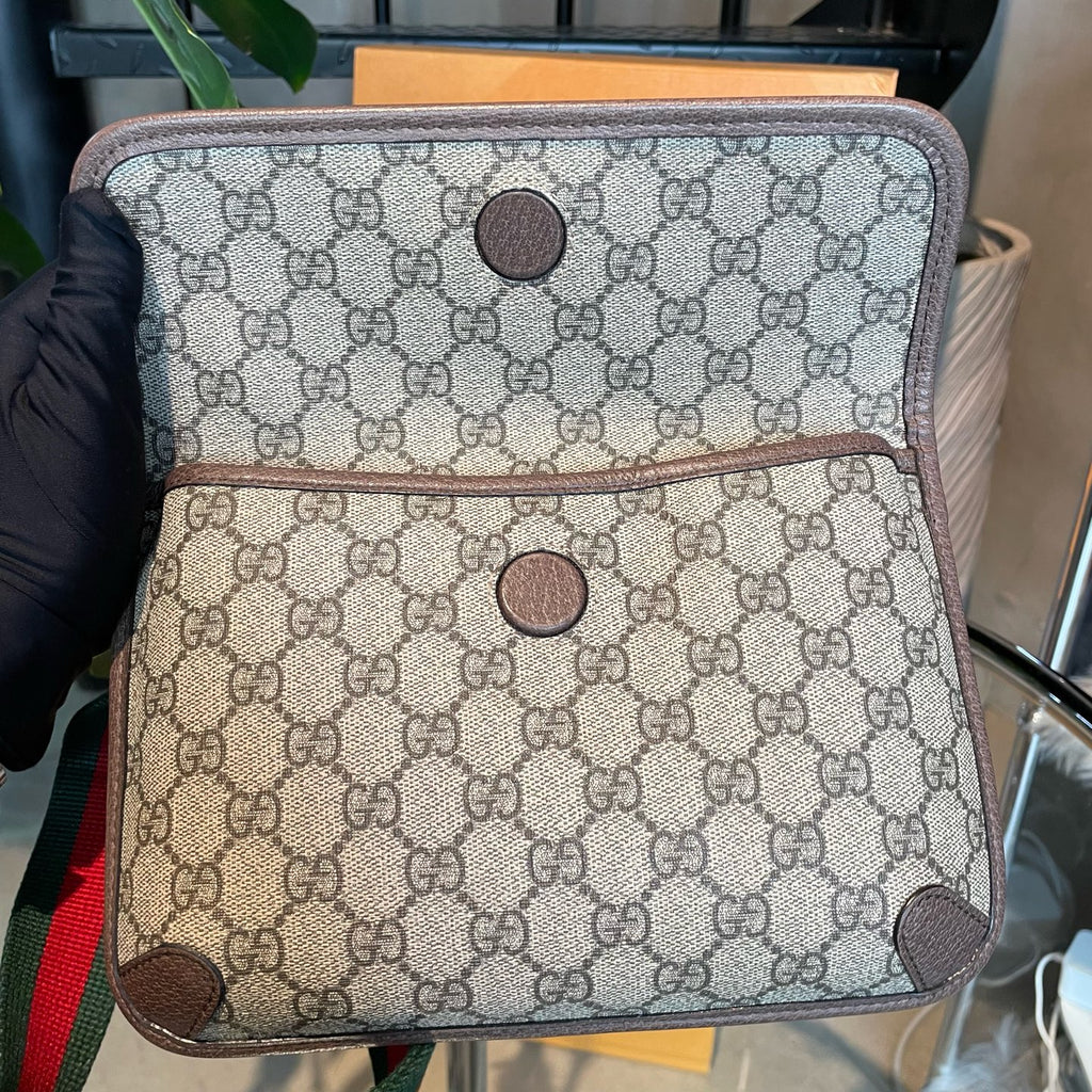Gucci Brown Messenger Bag