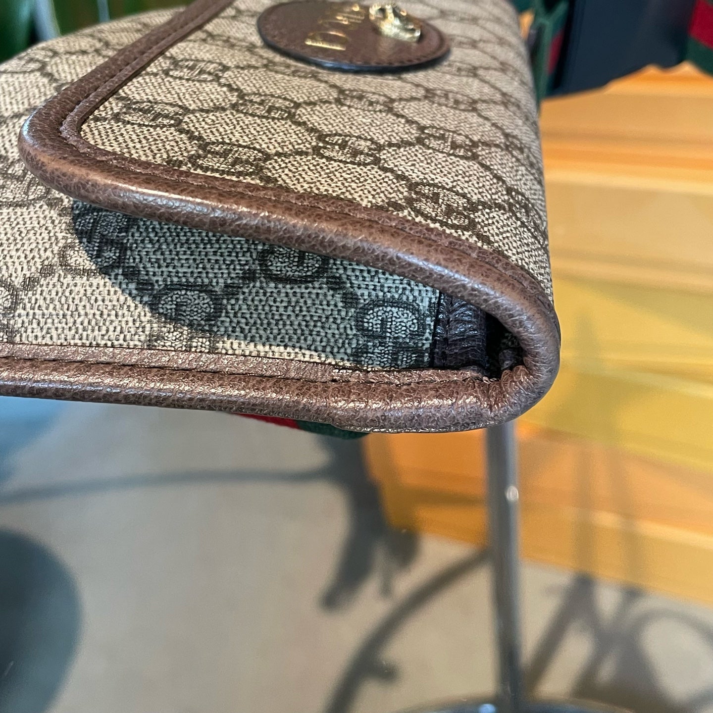 Gucci Brown Messenger Bag