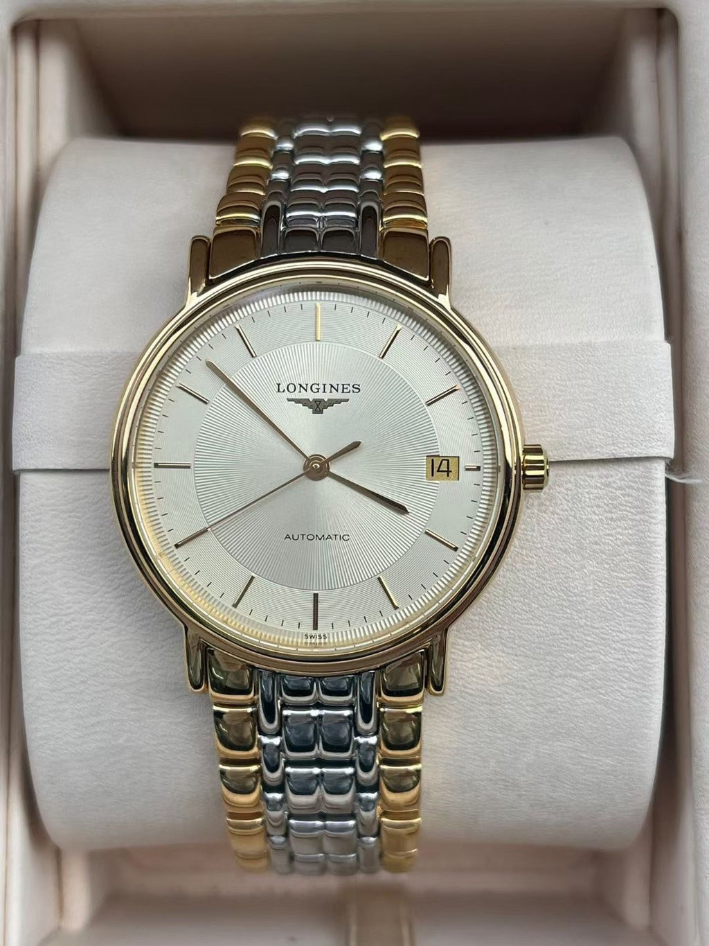 Longines Elegance Yellow Automatic (self-winding) watch L4.821.2.42.7