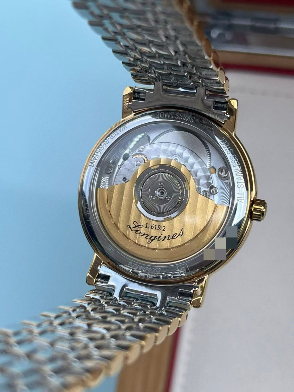 Longines Elegance Yellow Automatic (self-winding) watch L4.821.2.42.7