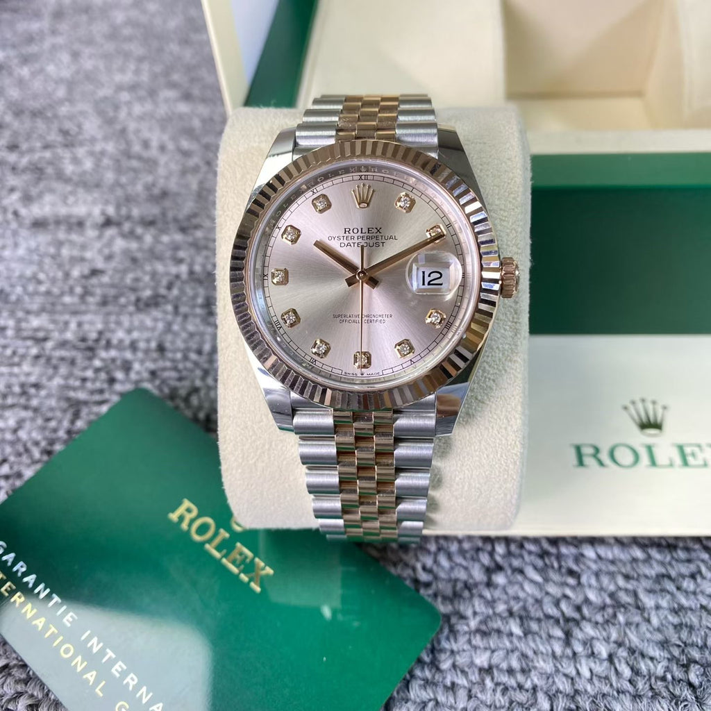 Rolex Log type Rose gold 41 millimeters m126331-0008