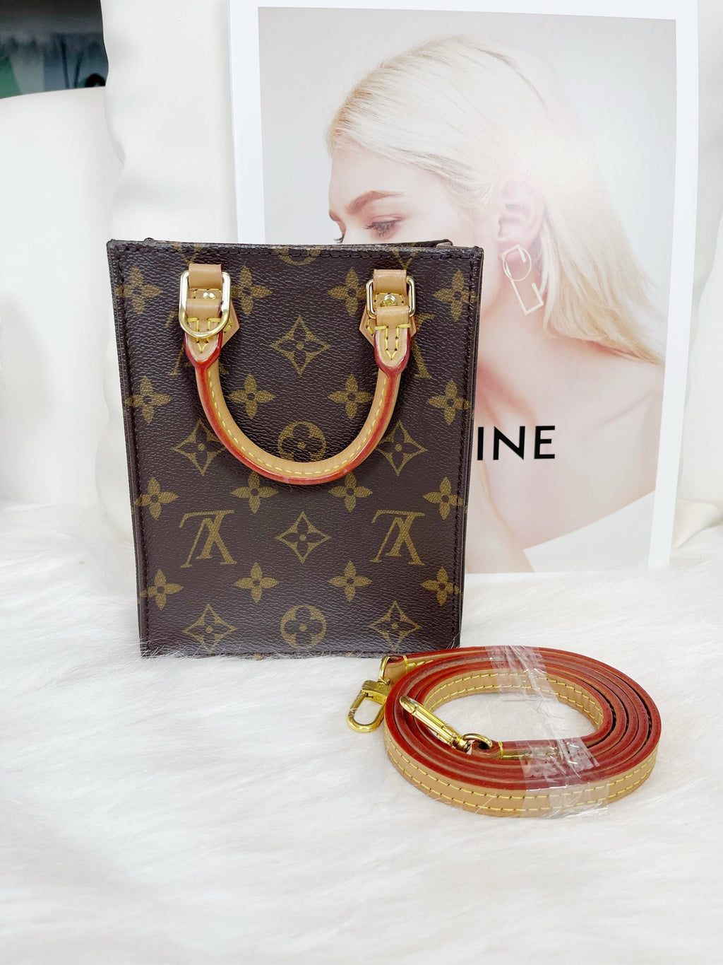 Louis Vuitton Petit Sac Plat Brown M81295