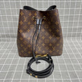 Louis Vuitton Néonoé Canvas Bucket & Drawstring Bag M44020