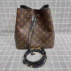 Louis Vuitton Néonoé Canvas Bucket & Drawstring Bag M44020