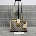 Gucci Padlock Series Canvas Beige Backpack 498156 KHNKG 9761