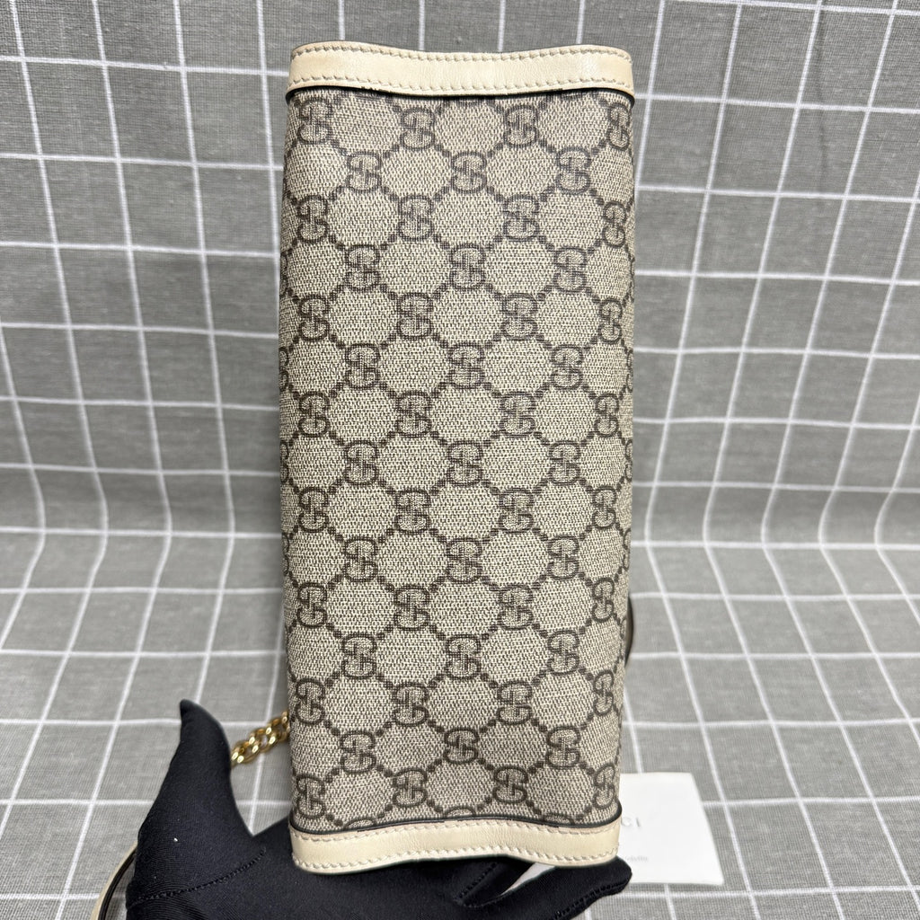 Gucci Padlock Series Canvas Beige Backpack 498156 KHNKG 9761