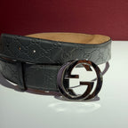 Gucci Gray Belt