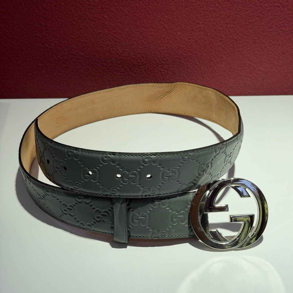 Gucci Gray Belt