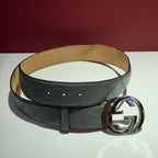 Gucci Gray Belt