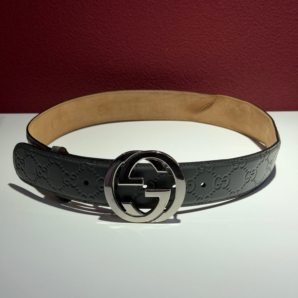 Gucci Gray Belt