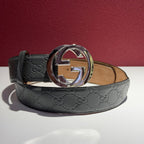 Gucci Gray Belt