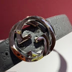 Gucci Gray Belt