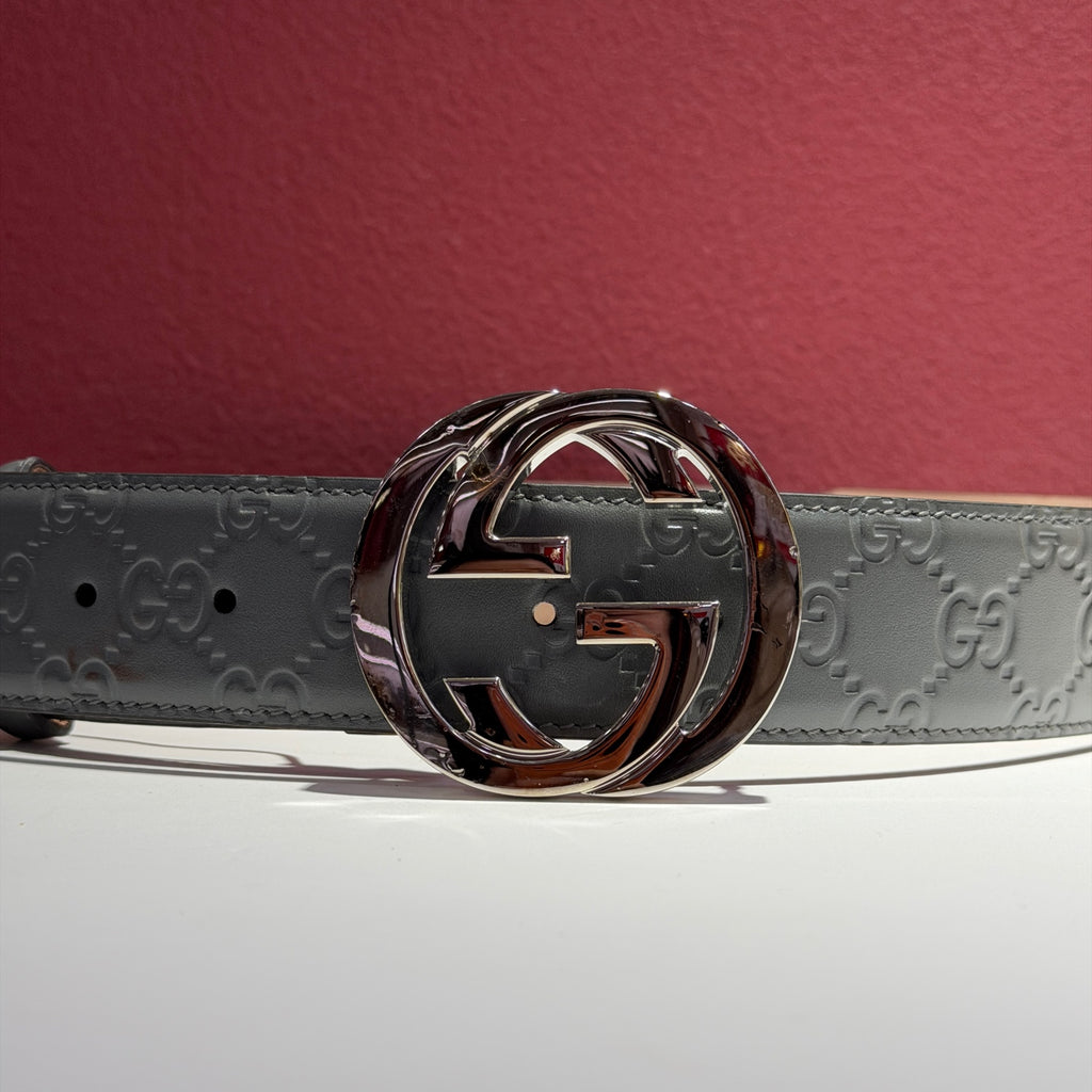 Gucci Gray Belt