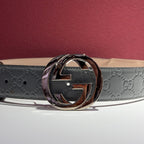 Gucci Gray Belt