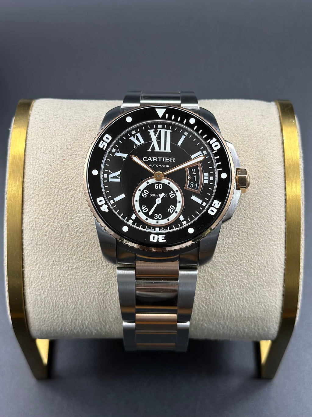Cartier Rose gold Automatic (self-winding) watch