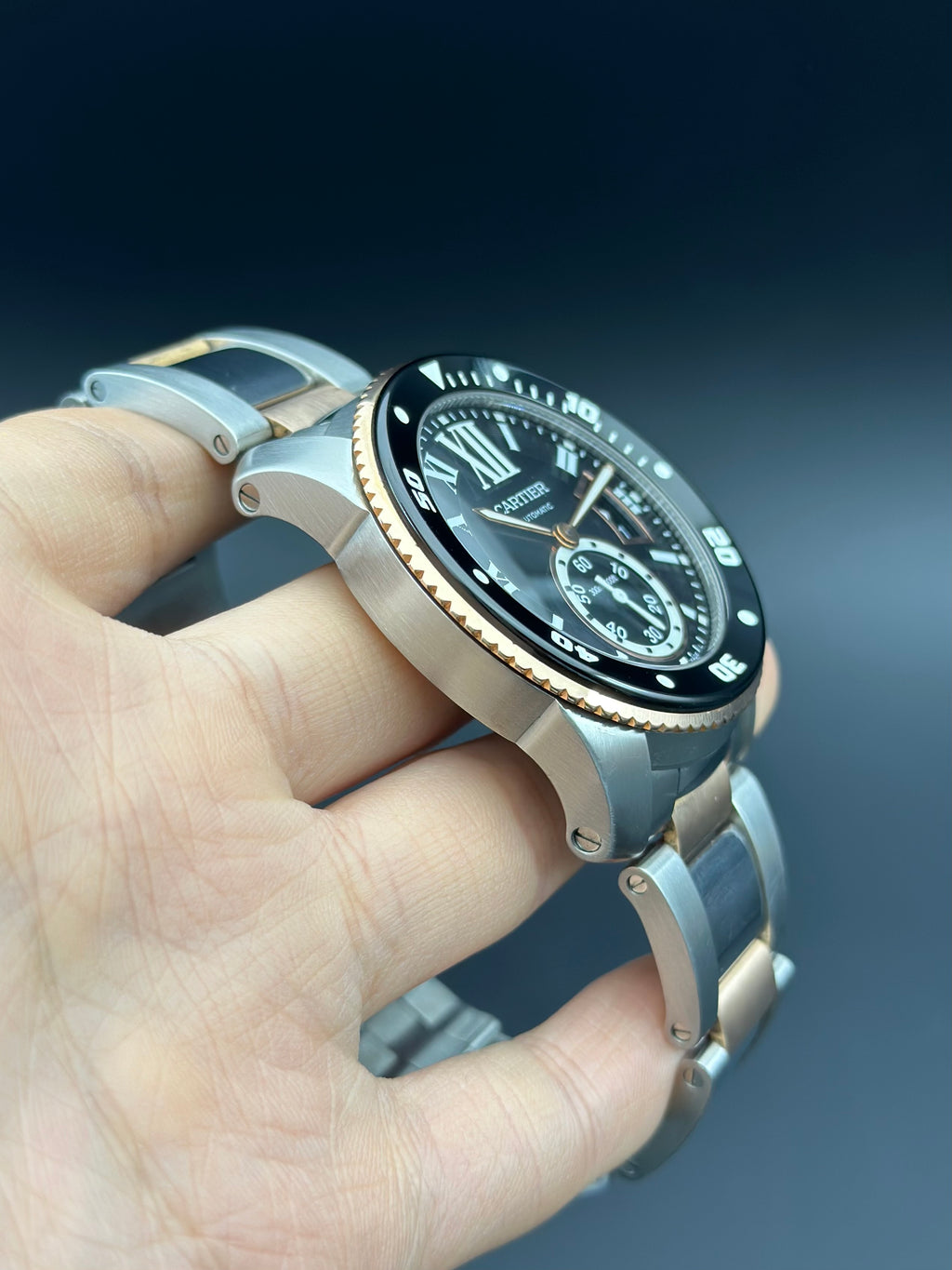 Cartier Rose gold Automatic (self-winding) watch