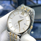 Tissot Classic White Automatic (self-winding) watch 40 millimeters T063.428.22.038.00