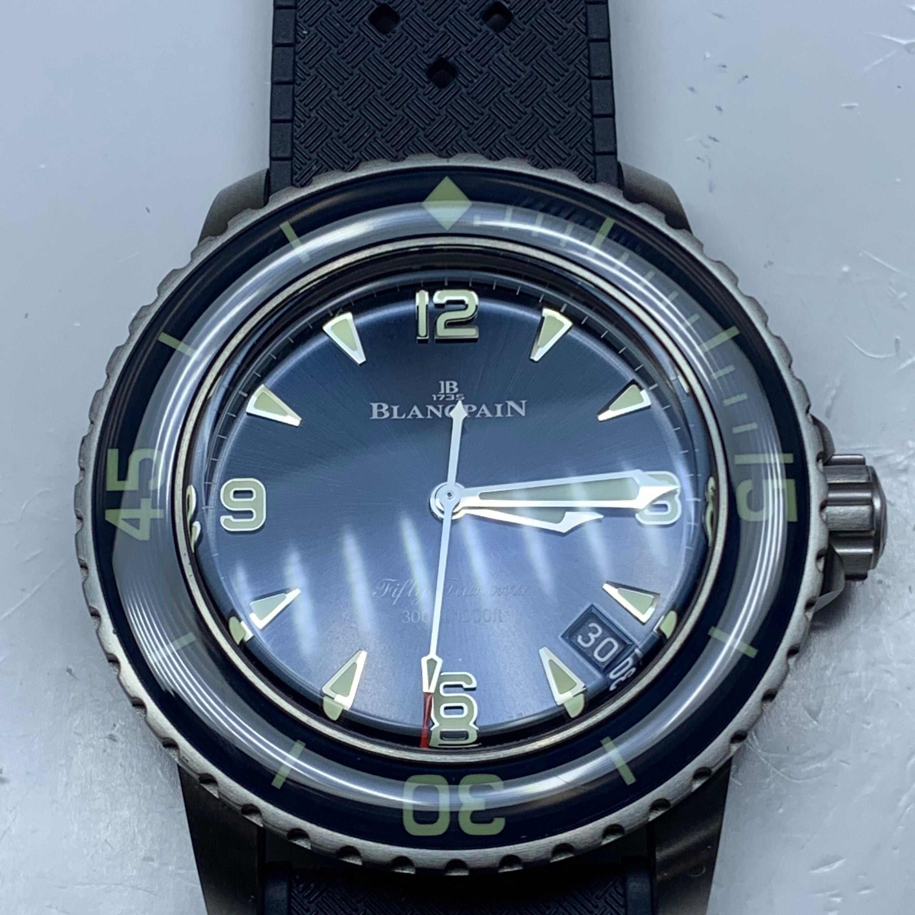 Blancpain Fifty fathoms 42.3 millimeters 5010-12B40-O64