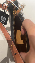 Celine Mini AVA logo-print cowhide handbag Leather 6 x 5 x 2 inches (16 x 12 x 5 centimeters) 10I602DS1.04LU