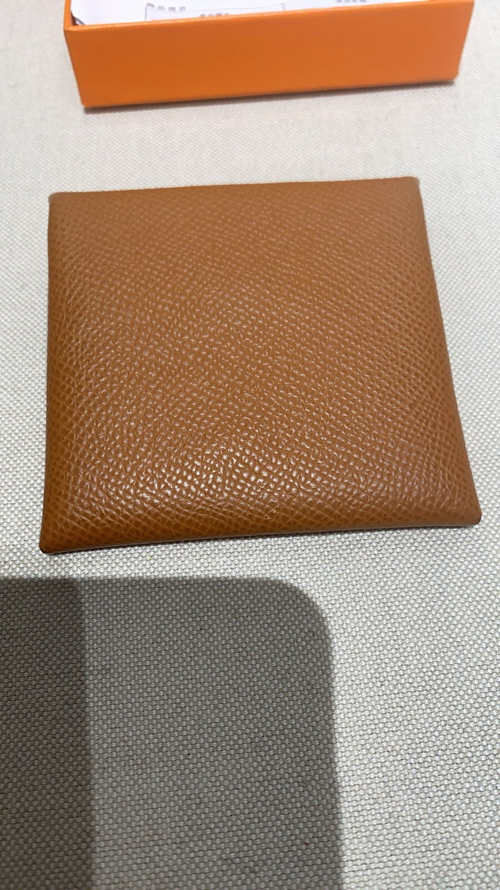 Hermes Leather Dimensions: 8.5 cm long x 8 cm wide H041054CK37