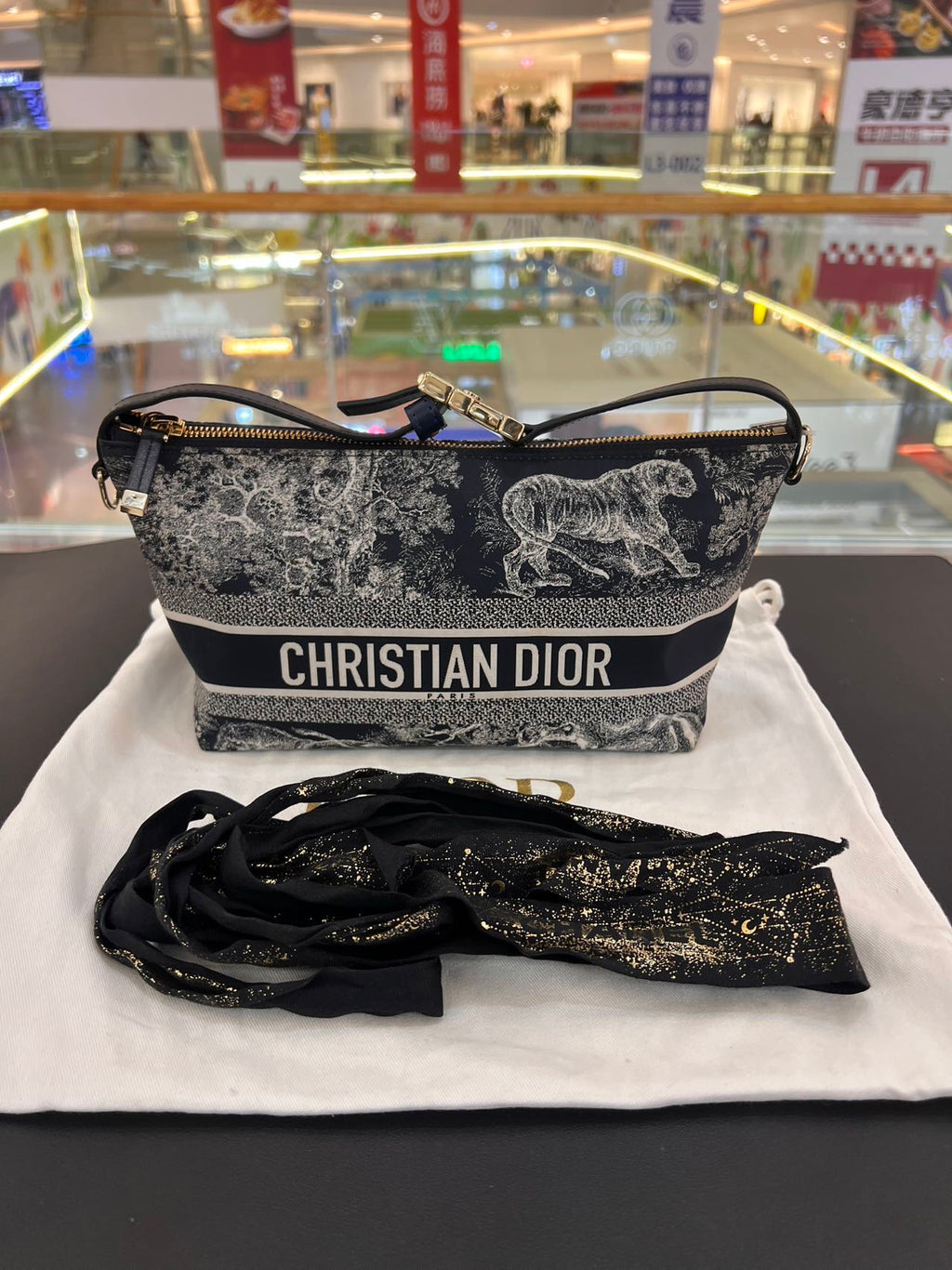Dior Blue Clutch