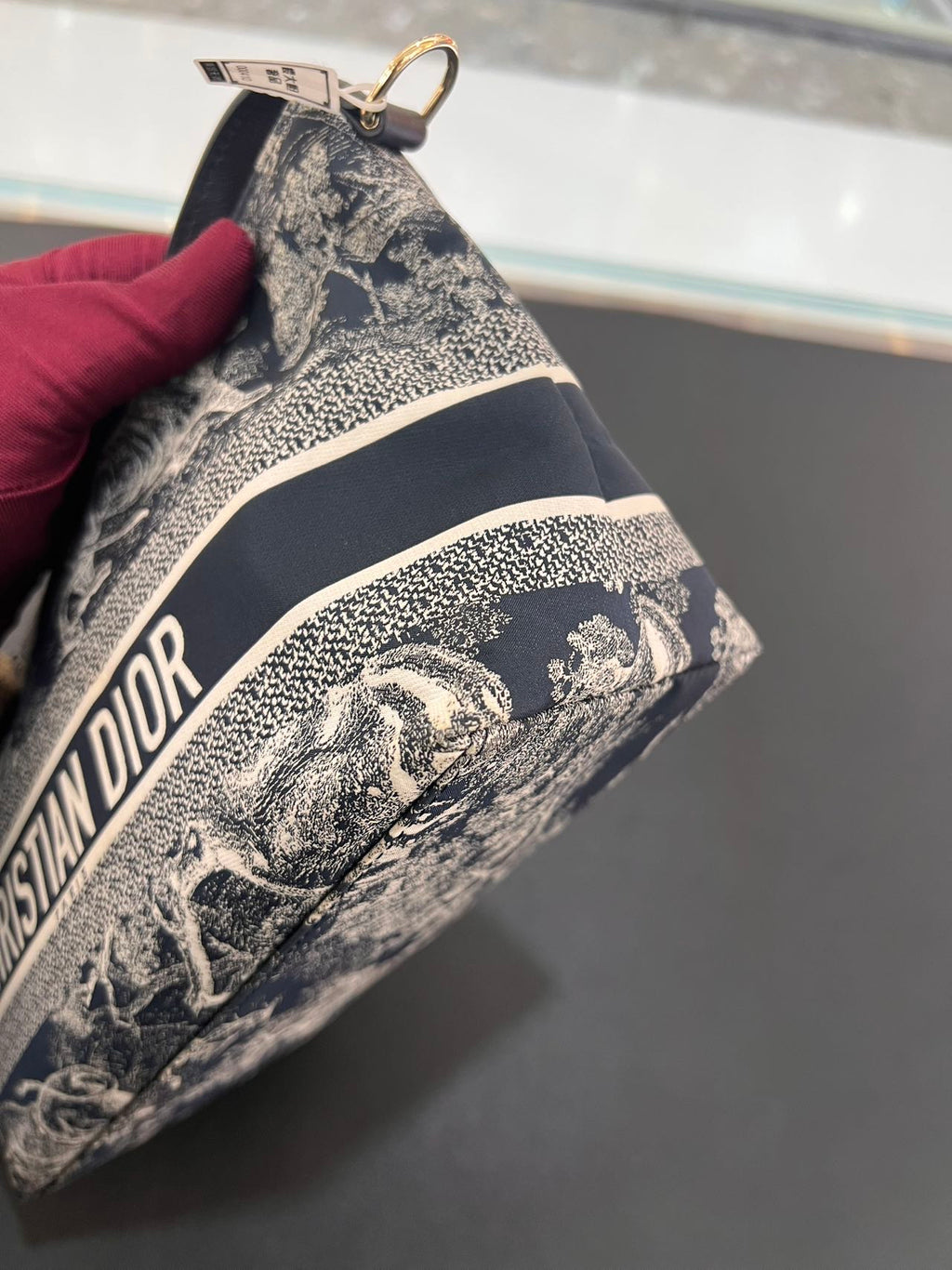Dior Blue Clutch