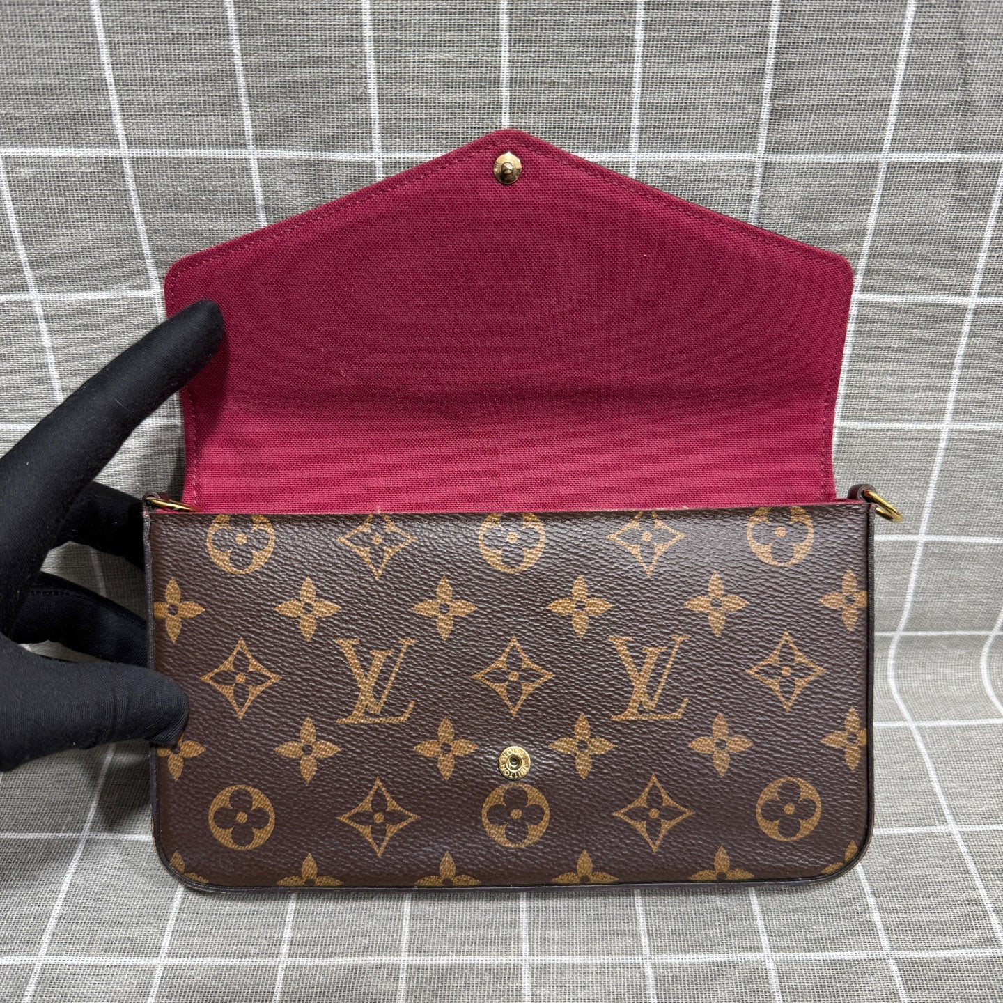 Louis Vuitton Félicie Pochette Canvas M81896
