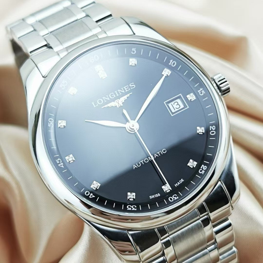 Longines Longines Master Collection Black Automatic (self-winding) watch 40.00mm L2.793.4.57.6