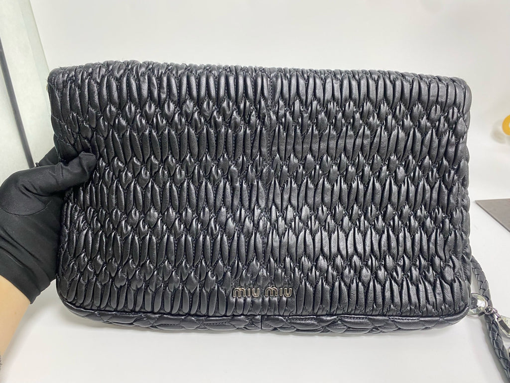 Miu Miu Black Shoulder Bag