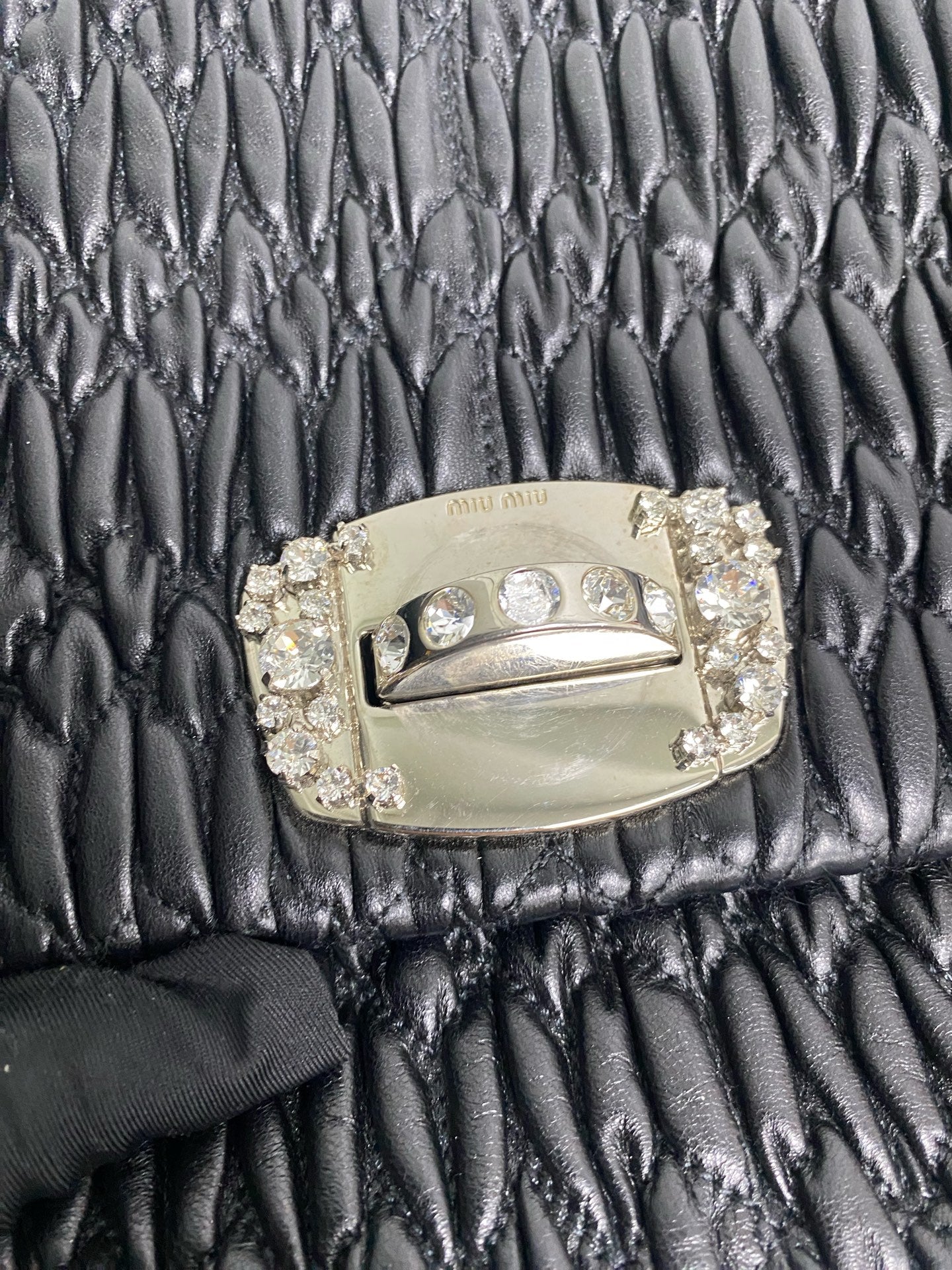 Miu Miu Black Shoulder Bag