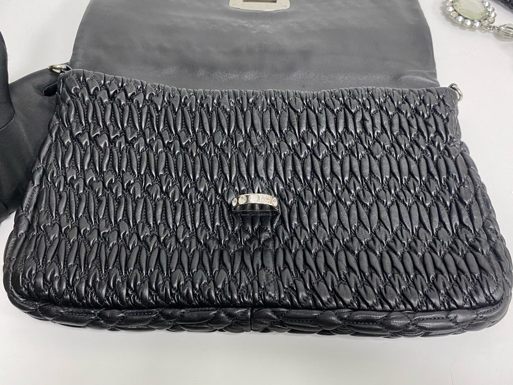 Miu Miu Black Shoulder Bag