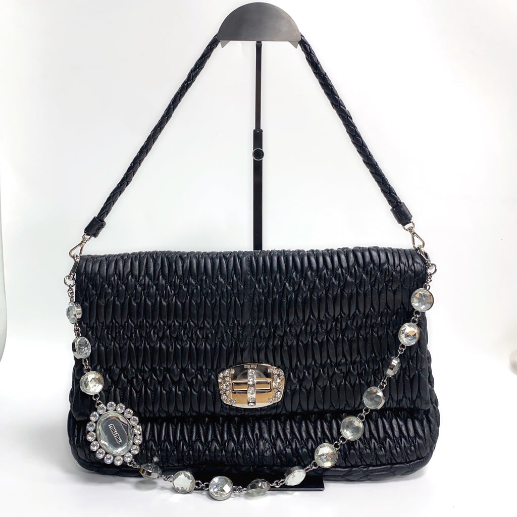 Miu Miu Black Shoulder Bag