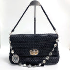 Miu Miu Black Shoulder Bag