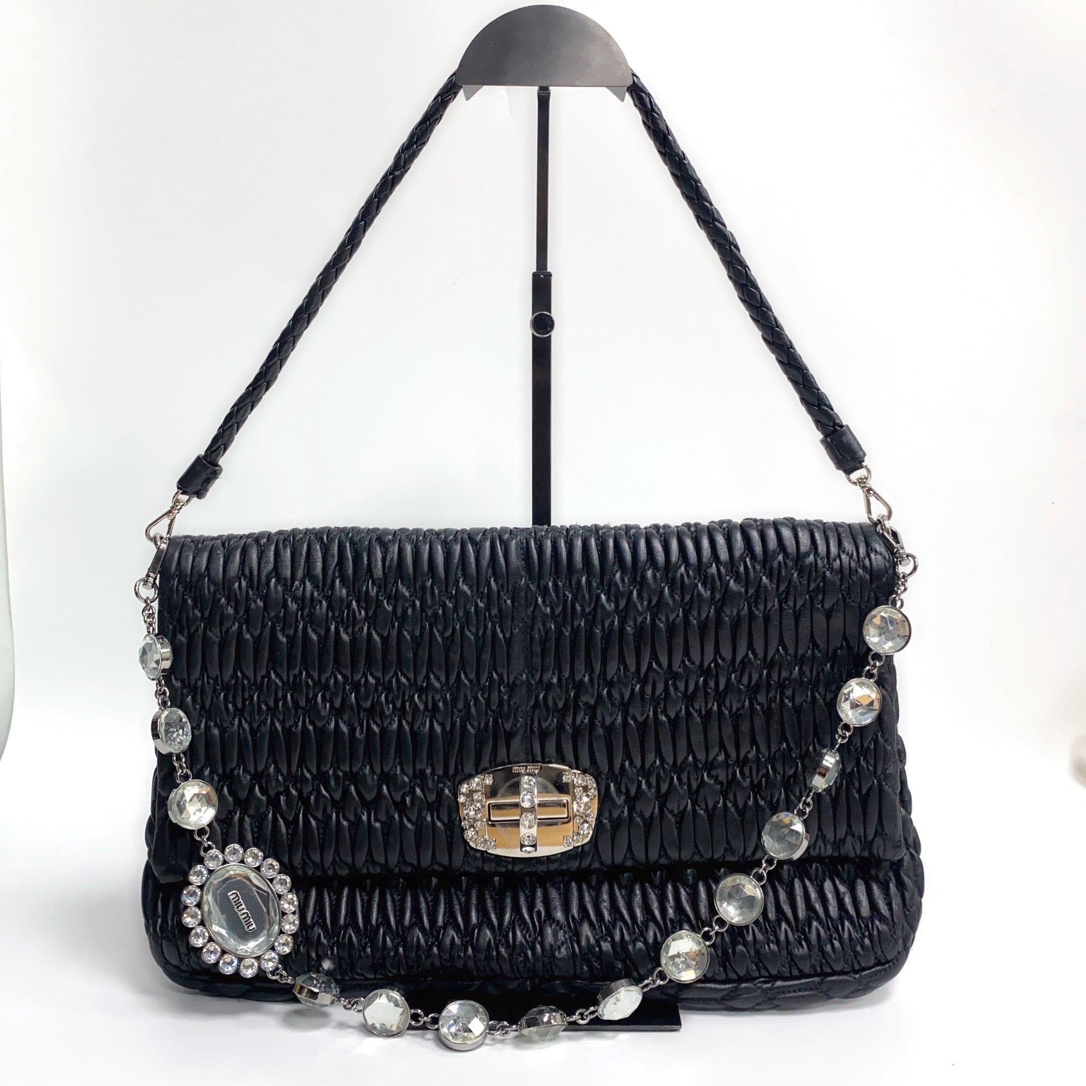 Miu Miu Black Shoulder Bag