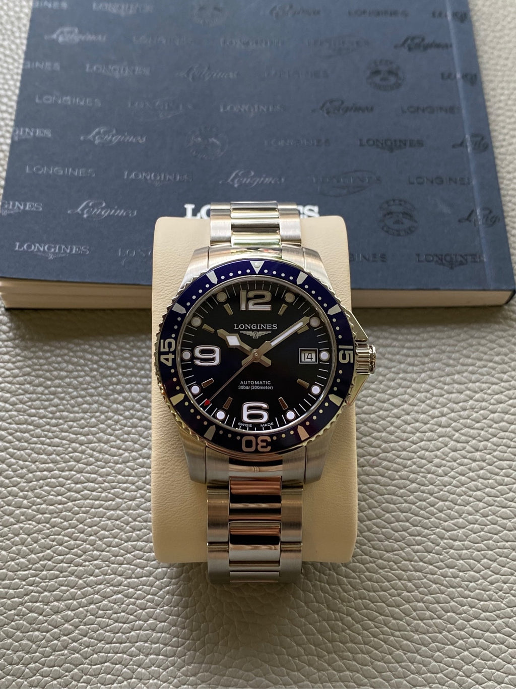 Longines Conquest Diving Series Blue Mechanical watch 39.00mm L3.741.4.96.6