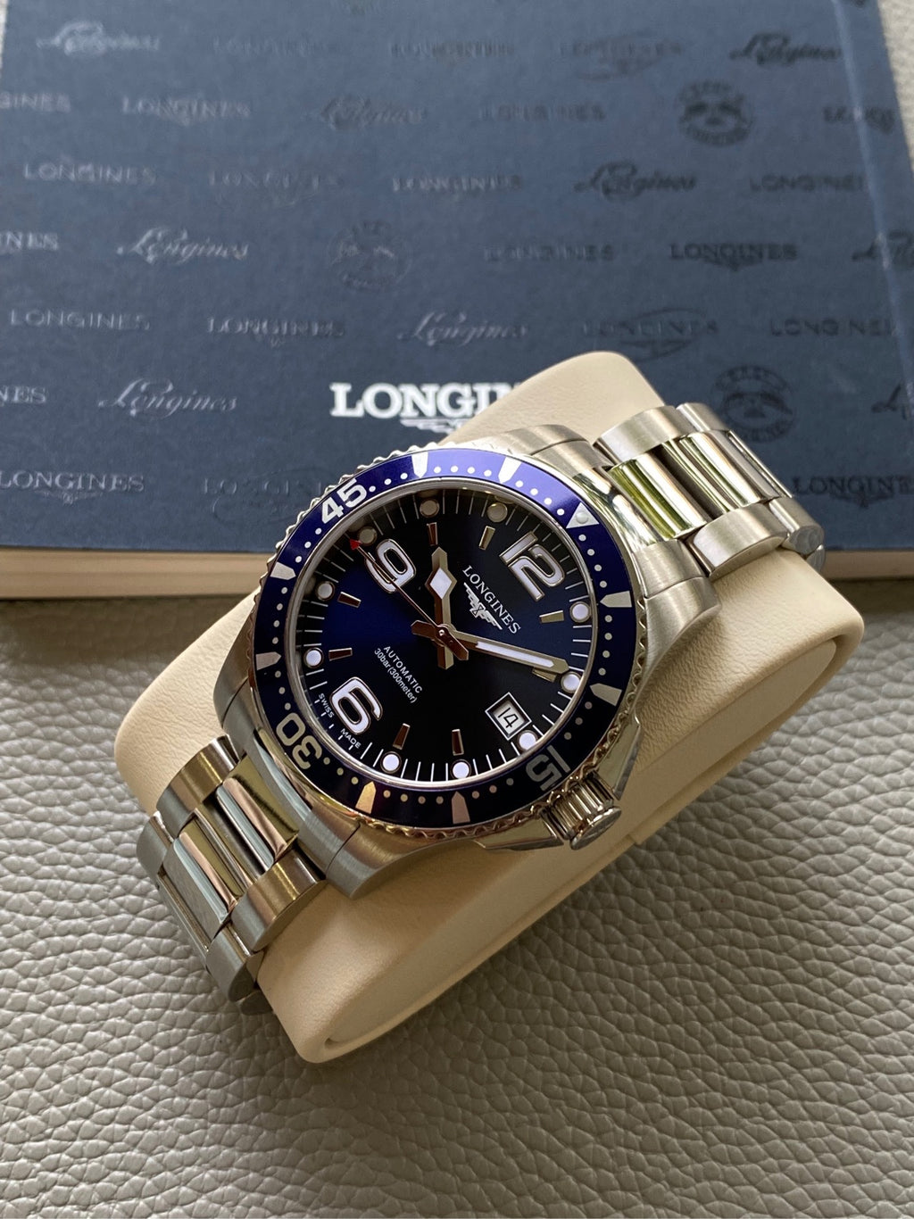 Longines Conquest Diving Series Blue Mechanical watch 39.00mm L3.741.4.96.6