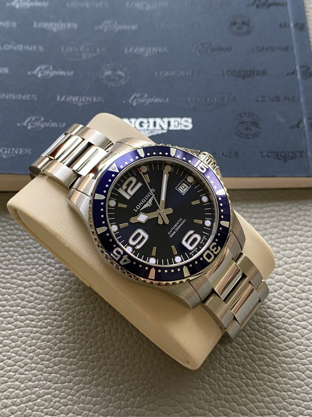 Longines Conquest Diving Series Blue Mechanical watch 39.00mm L3.741.4.96.6