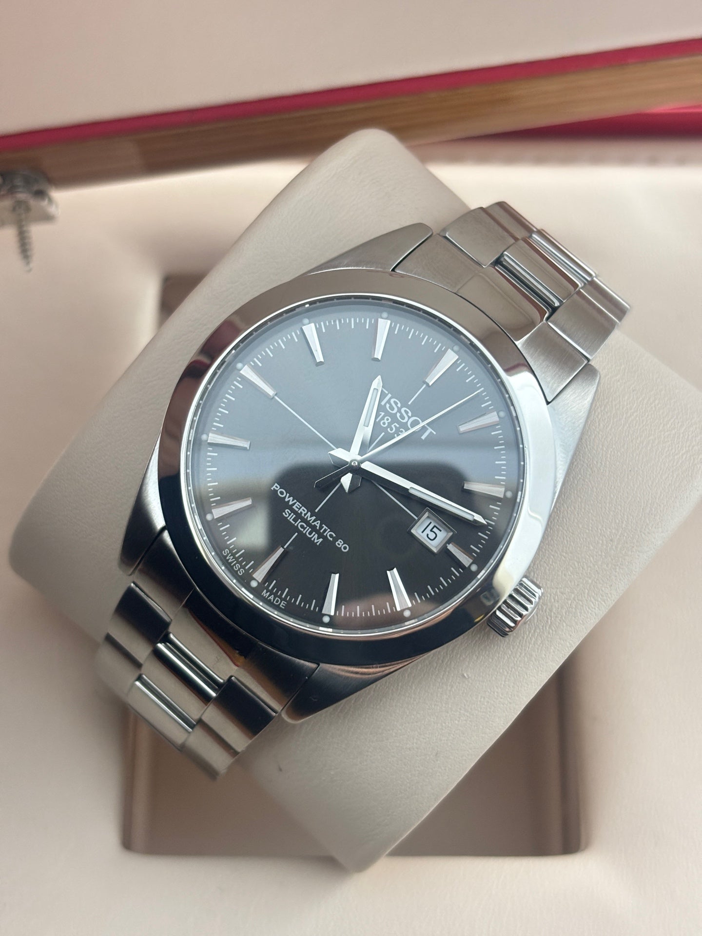 Tissot Classic Series Gray Mechanical watch 40.0 MM T127.407.11.061.01